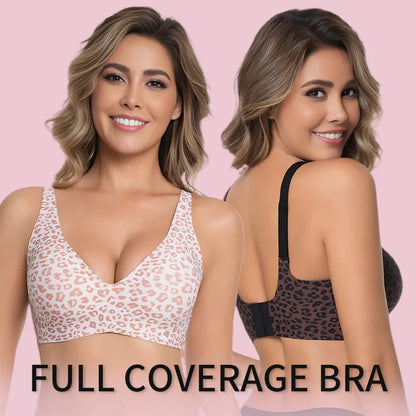 🔥Holiday Offer Ends Soon! Women’s Wireless Deep V Push-Up Bralette — Ultra-Comfortable T-Shirt Bra
