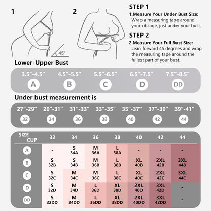 🔥Holiday Offer Ends Soon! Women’s Wireless Deep V Push-Up Bralette — Ultra-Comfortable T-Shirt Bra