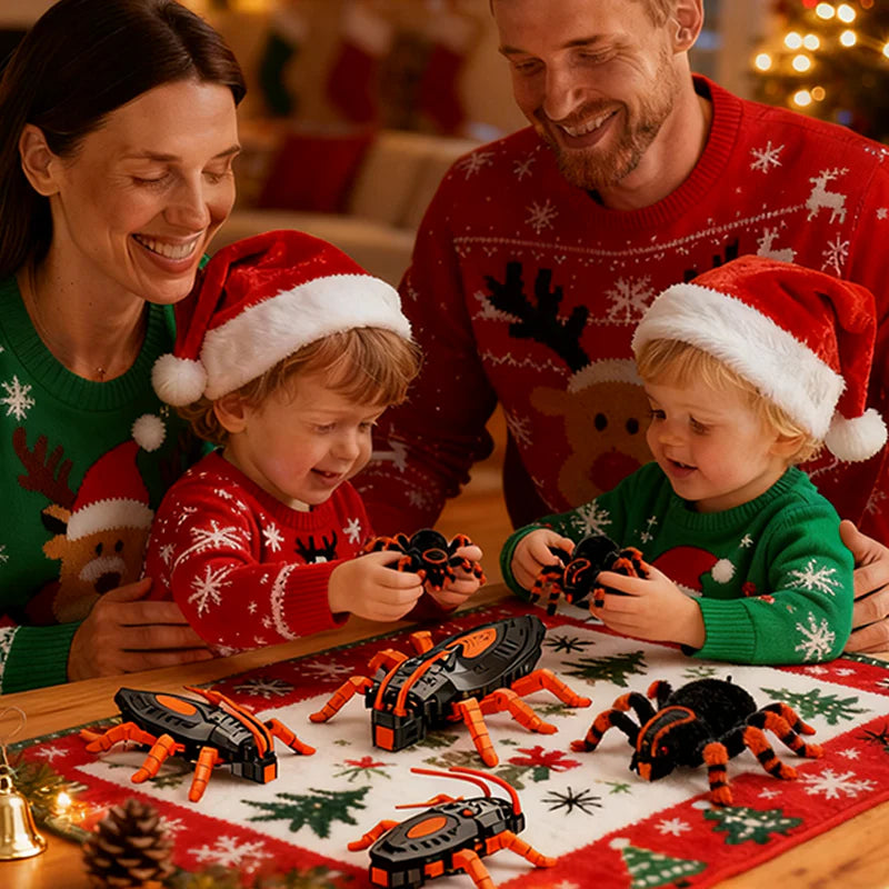 AQA Wall Crawler Gecko Toy – Remote Control Lizard with LED Eyes & 360° Spin