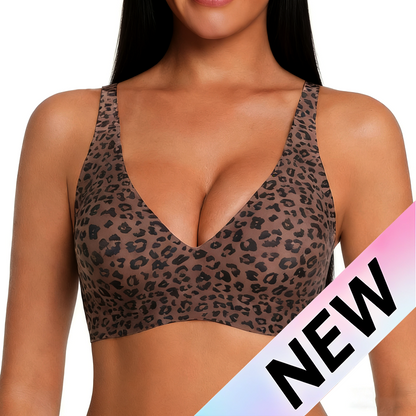 🔥Holiday Offer Ends Soon! Women’s Wireless Deep V Push-Up Bralette — Ultra-Comfortable T-Shirt Bra