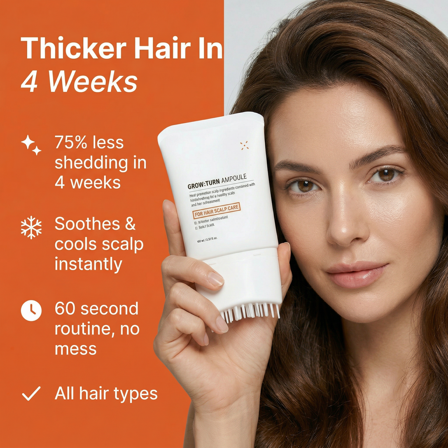 LunaLee™ Thickening Hair Growth Serum Brush